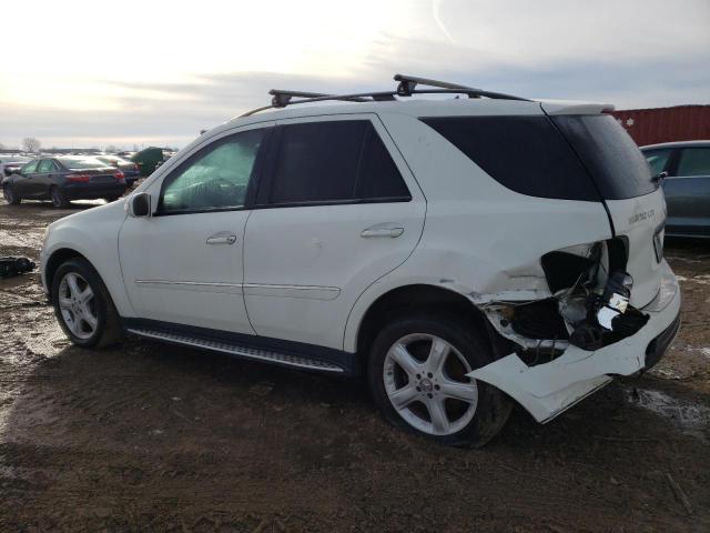 4JGBB22E98A307952 - 2008 MERCEDES-BENZ ML 320 CDI WHITE photo 2