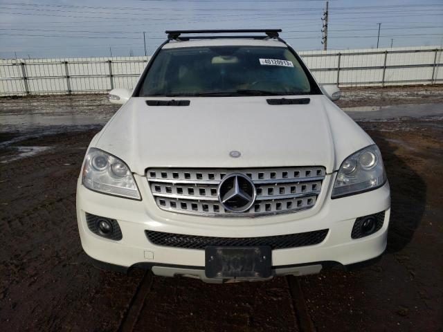 4JGBB22E98A307952 - 2008 MERCEDES-BENZ ML 320 CDI WHITE photo 5