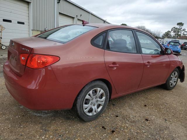 KMHDU46D19U748734 - 2009 HYUNDAI ELANTRA GLS RED photo 3