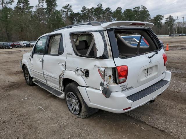 5TDZT38A86S265560 - 2006 TOYOTA SEQUOIA LIMITED WHITE photo 2