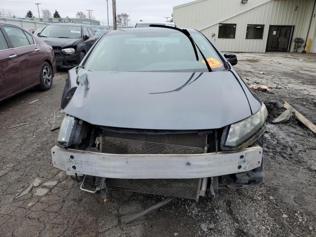 19XFB2F54DE049668 - 2013 HONDA CIVIC LX GRAY photo 5