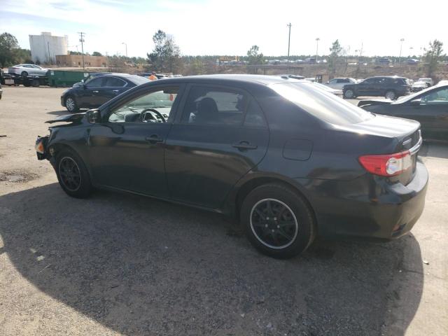 2T1BU4EE2BC570471 - 2011 TOYOTA COROLLA BASE BLACK photo 2