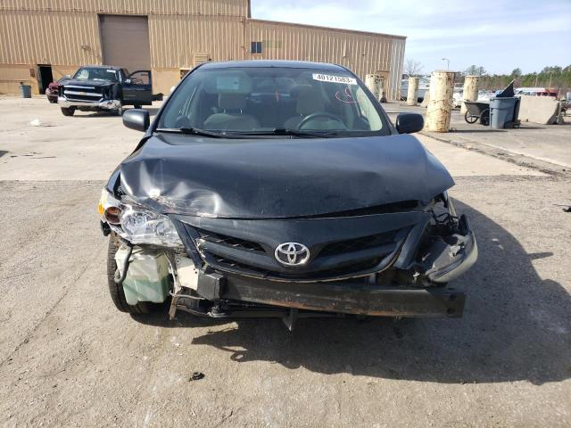 2T1BU4EE2BC570471 - 2011 TOYOTA COROLLA BASE BLACK photo 5