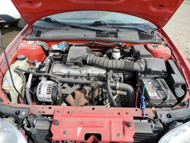 1G1JC124627109132 - 2002 CHEVROLET CAVALIER RED photo 11