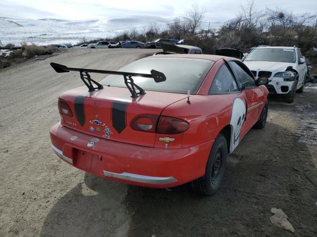 1G1JC124627109132 - 2002 CHEVROLET CAVALIER RED photo 3