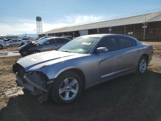 2C3CDXBG7EH222997 - 2014 DODGE CHARGER SE SILVER photo 1