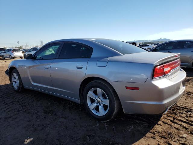2C3CDXBG7EH222997 - 2014 DODGE CHARGER SE SILVER photo 2