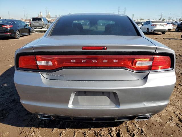 2C3CDXBG7EH222997 - 2014 DODGE CHARGER SE SILVER photo 6
