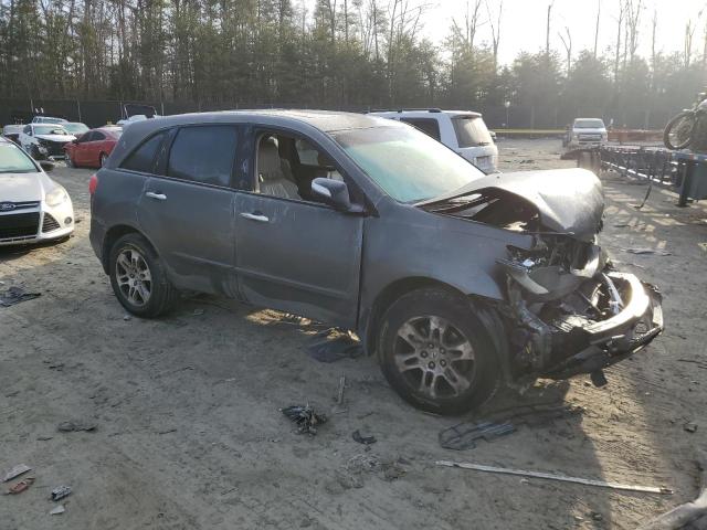 2HNYD28378H509862 - 2008 ACURA MDX TECHNOLOGY GRAY photo 4