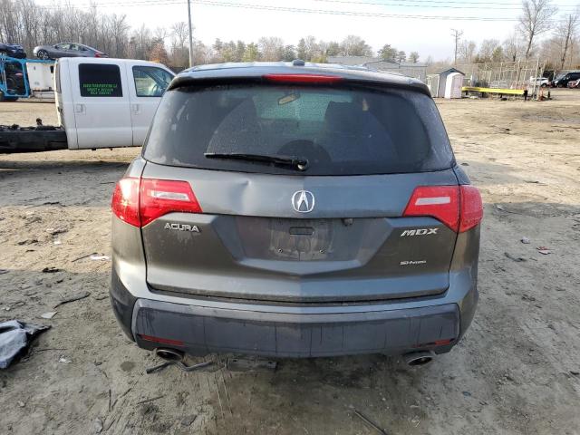 2HNYD28378H509862 - 2008 ACURA MDX TECHNOLOGY GRAY photo 6