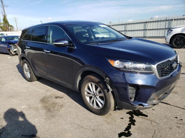 5XYPG4A3XLG647983 - 2020 KIA SORENTO L BLUE photo 4