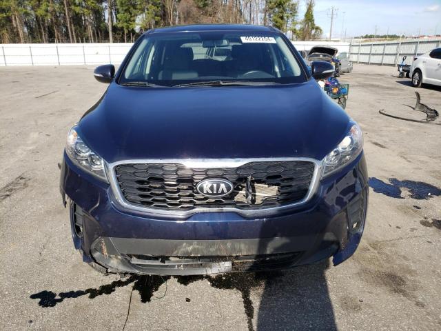 5XYPG4A3XLG647983 - 2020 KIA SORENTO L BLUE photo 5