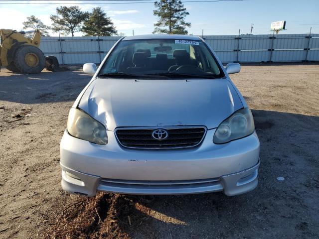 2T1BR32E85C406176 - 2005 TOYOTA COROLLA CE SILVER photo 5