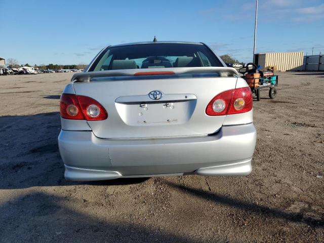 2T1BR32E85C406176 - 2005 TOYOTA COROLLA CE SILVER photo 6