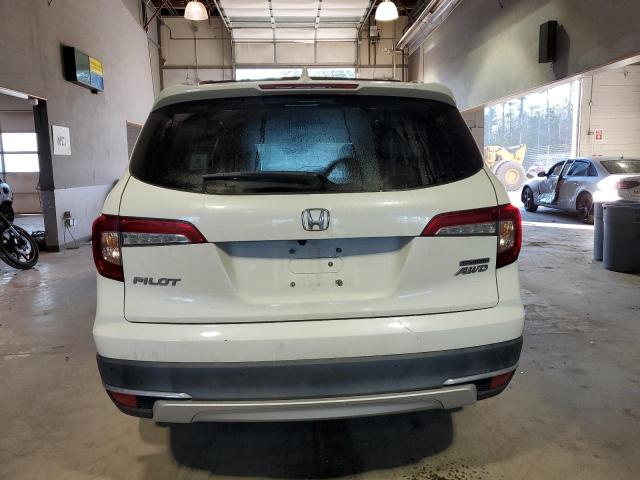 5FNYF6H66KB016737 - 2019 HONDA PILOT TOURING WHITE photo 6