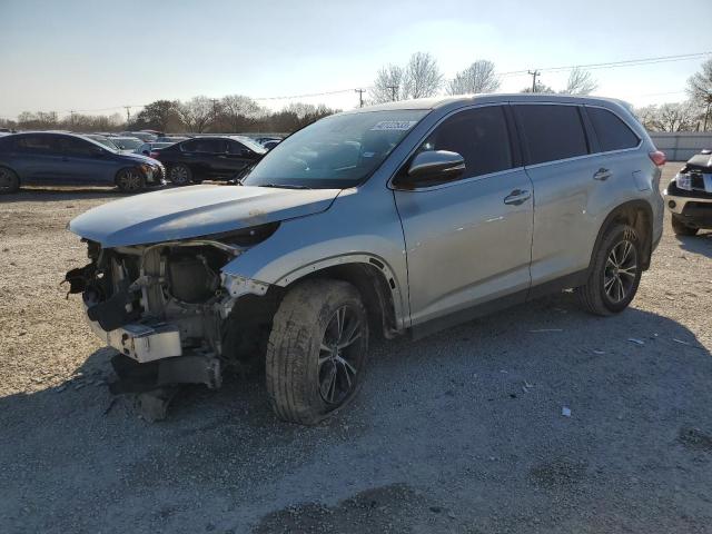 5TDZZRFH4KS295182 - 2019 TOYOTA HIGHLANDER LE SILVER photo 1