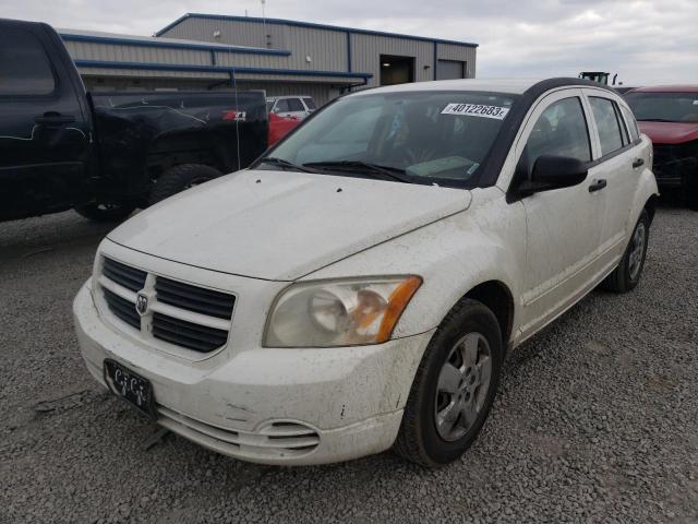 1B3HB28B88D679729 - 2008 DODGE CALIBER WHITE photo 1