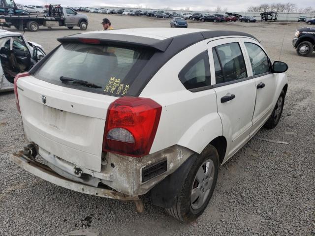 1B3HB28B88D679729 - 2008 DODGE CALIBER WHITE photo 3