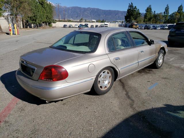 1LNHM97V6XY608612 - 1999 LINCOLN CONTINENTA BEIGE photo 3