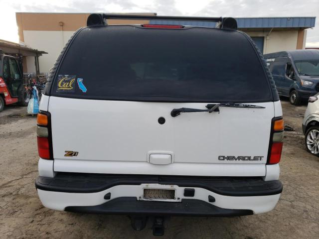 1GNEK13T04R203958 - 2004 CHEVROLET TAHOE K1500 WHITE photo 6