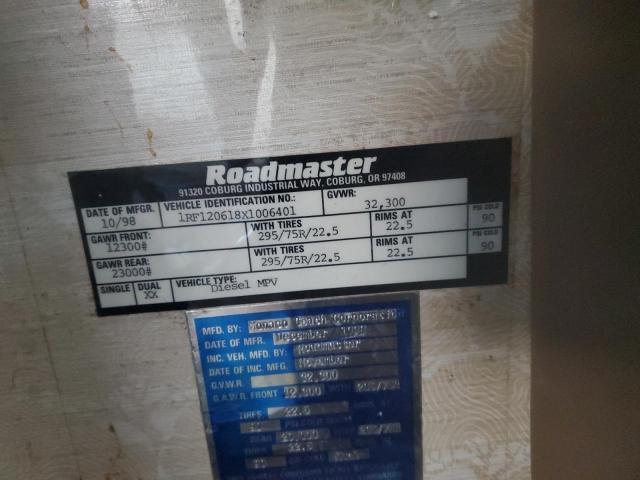 1RF120618X1006401 - 1999 ROADMASTER RAIL EXECUTIVE/ Белый фото 10