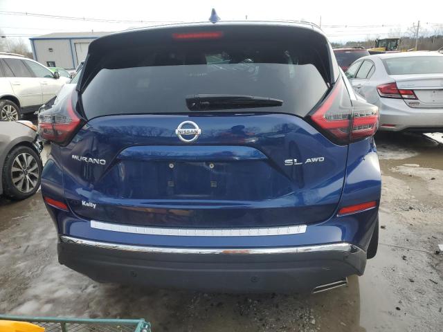 5N1AZ2CS1LN100906 - 2020 NISSAN MURANO SL BLUE photo 6