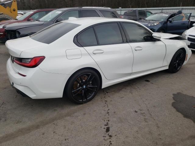 3MW5R7J02L8B45146 - 2020 BMW 330XI Белый фото 3