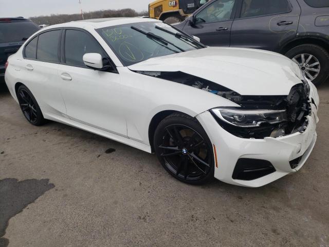 3MW5R7J02L8B45146 - 2020 BMW 330XI Белый фото 4