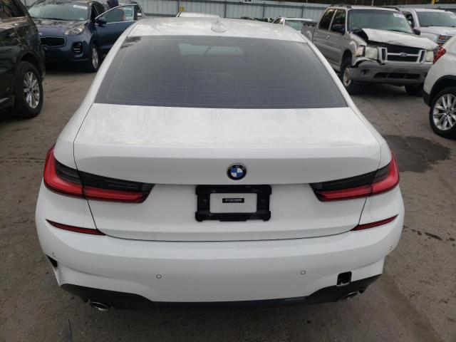 3MW5R7J02L8B45146 - 2020 BMW 330XI WHITE photo 6