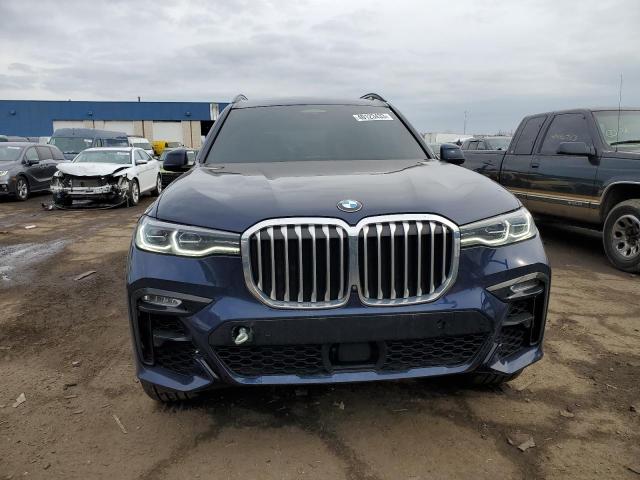 5UXCW2C05L9A02847 - 2020 BMW X7 XDRIVE40I BLUE photo 5