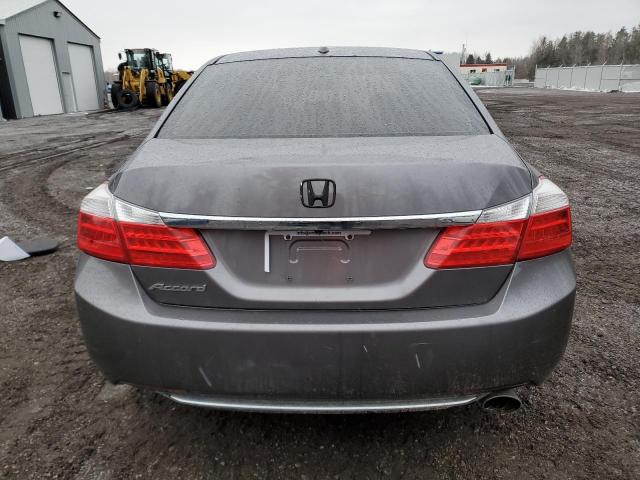 1HGCR2F89DA803841 - 2013 HONDA ACCORD EXL CHARCOAL photo 6