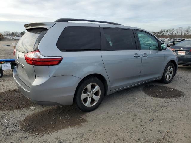 5TDKZ3DC4HS848105 - 2017 TOYOTA SIENNA LE BLUE photo 3