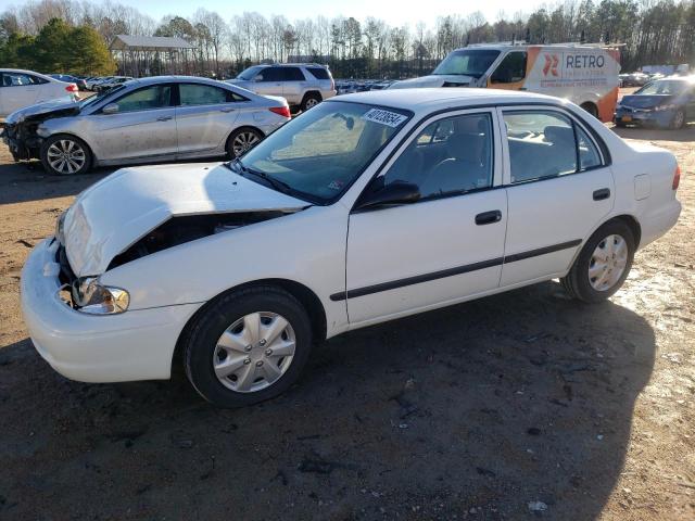 1Y1SK52802Z406857 - 2002 CHEVROLET GEO PRIZM BASE WHITE photo 1