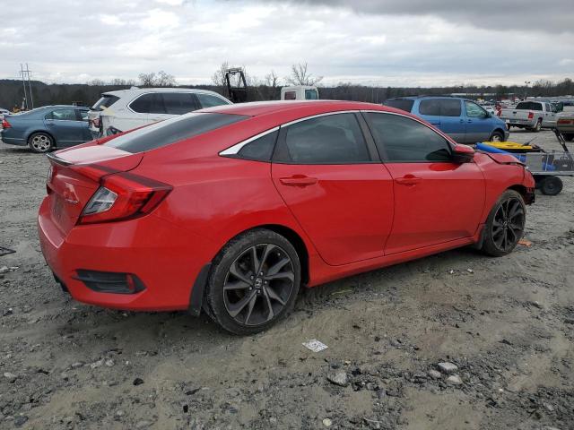 2HGFC2F83LH520141 - 2020 HONDA CIVIC SPORT RED photo 3