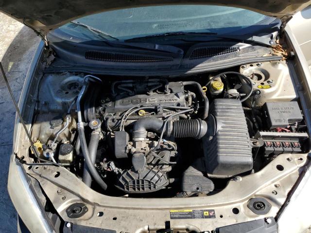 1C3EL46X45N679018 - 2005 CHRYSLER SEBRING TAN photo 11