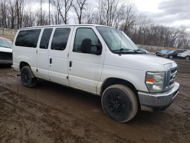 1FBNE31L99DA77218 - 2009 FORD ECONOLINE E350 SUPER DUTY WAGON WHITE photo 4