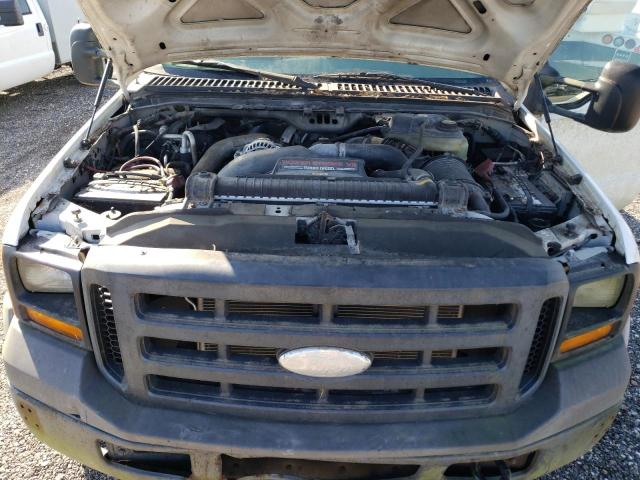 1FDXF46P06EA33726 - 2006 FORD F450 SUPER DUTY WHITE photo 11