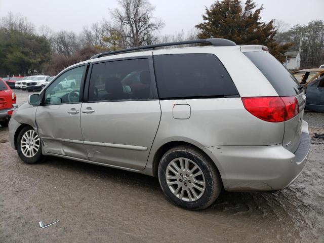 5TDZK22CX9S247668 - 2009 TOYOTA SIENNA XLE SILVER photo 2