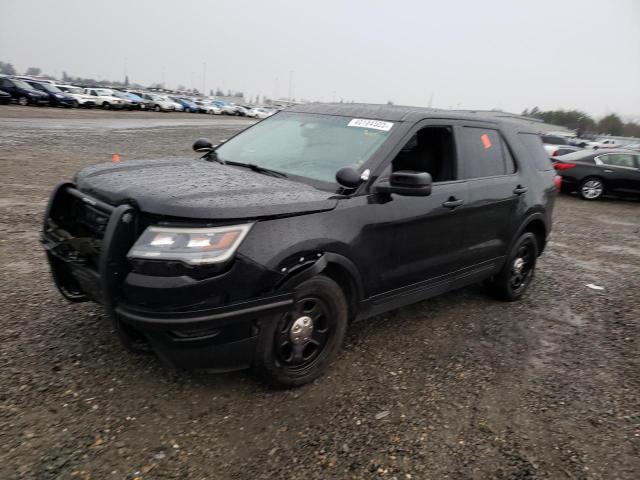 1FM5K8AR0GGB65734 - 2016 FORD EXPLORER POLICE INTERCEPTOR BLACK photo 1