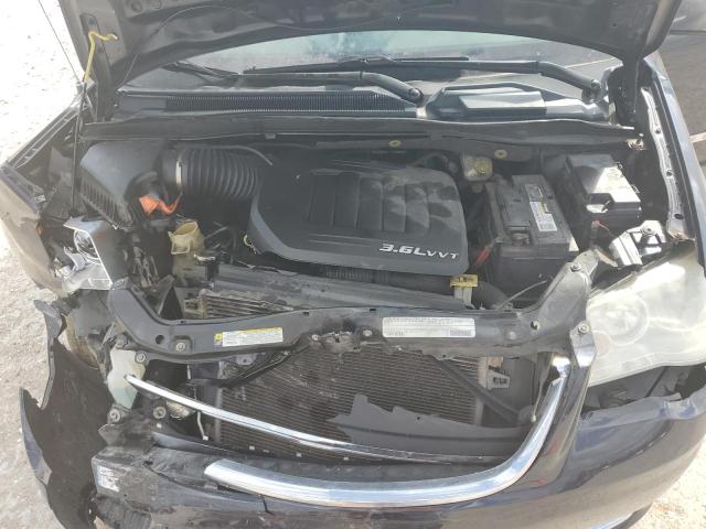 2A4RR8DG6BR655981 - 2011 CHRYSLER TOWN & COU TOURING L BLACK photo 12