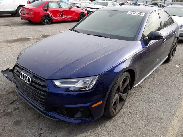 WAUB4AF48KA078775 - 2019 AUDI S4 PREMIUM PLUS BLUE photo 1