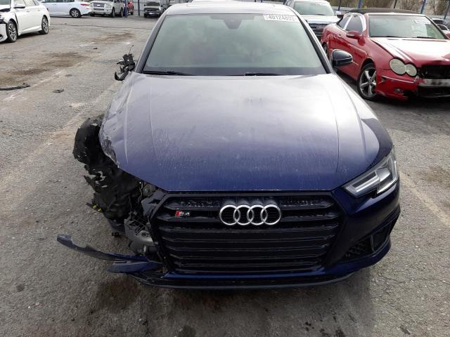 WAUB4AF48KA078775 - 2019 AUDI S4 PREMIUM PLUS BLUE photo 5