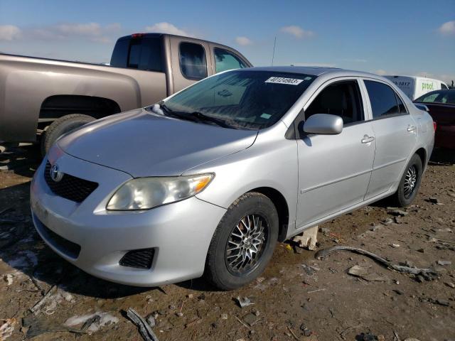 1NXBU40E89Z077684 - 2009 TOYOTA COROLLA BASE GRAY photo 1