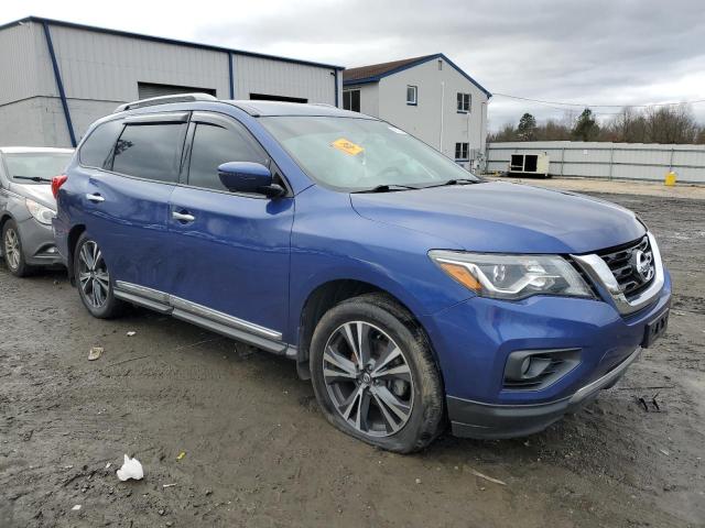 5N1DR2DN6LC616552 - 2020 NISSAN PATHFINDER PLATINUM BLUE photo 4