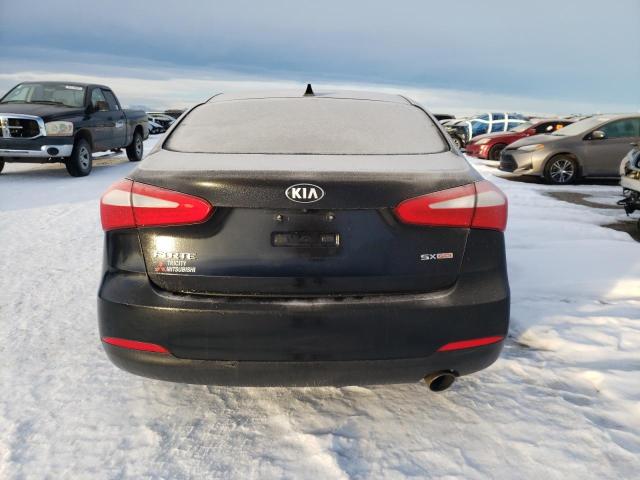 KNAFZ4A86F5411407 - 2015 KIA FORTE EX BLACK photo 6