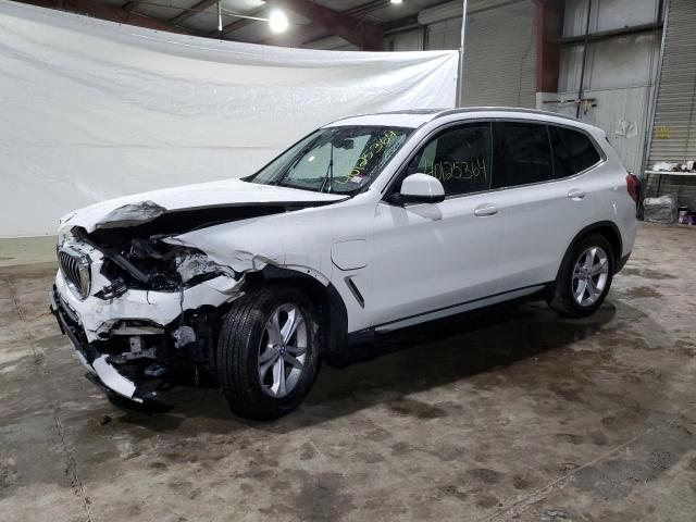 5UXTS1C0XL9D47281 - 2020 BMW X3 XDRIVE30E WHITE photo 1