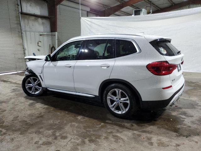 5UXTS1C0XL9D47281 - 2020 BMW X3 XDRIVE30E WHITE photo 2