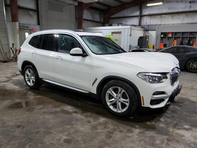 5UXTS1C0XL9D47281 - 2020 BMW X3 XDRIVE30E WHITE photo 4