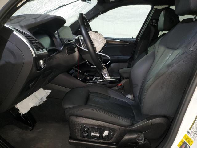 5UXTS1C0XL9D47281 - 2020 BMW X3 XDRIVE30E WHITE photo 7