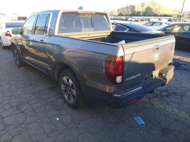 5FPYK3F52KB049083 - 2019 HONDA RIDGELINE RTL GRAY photo 2